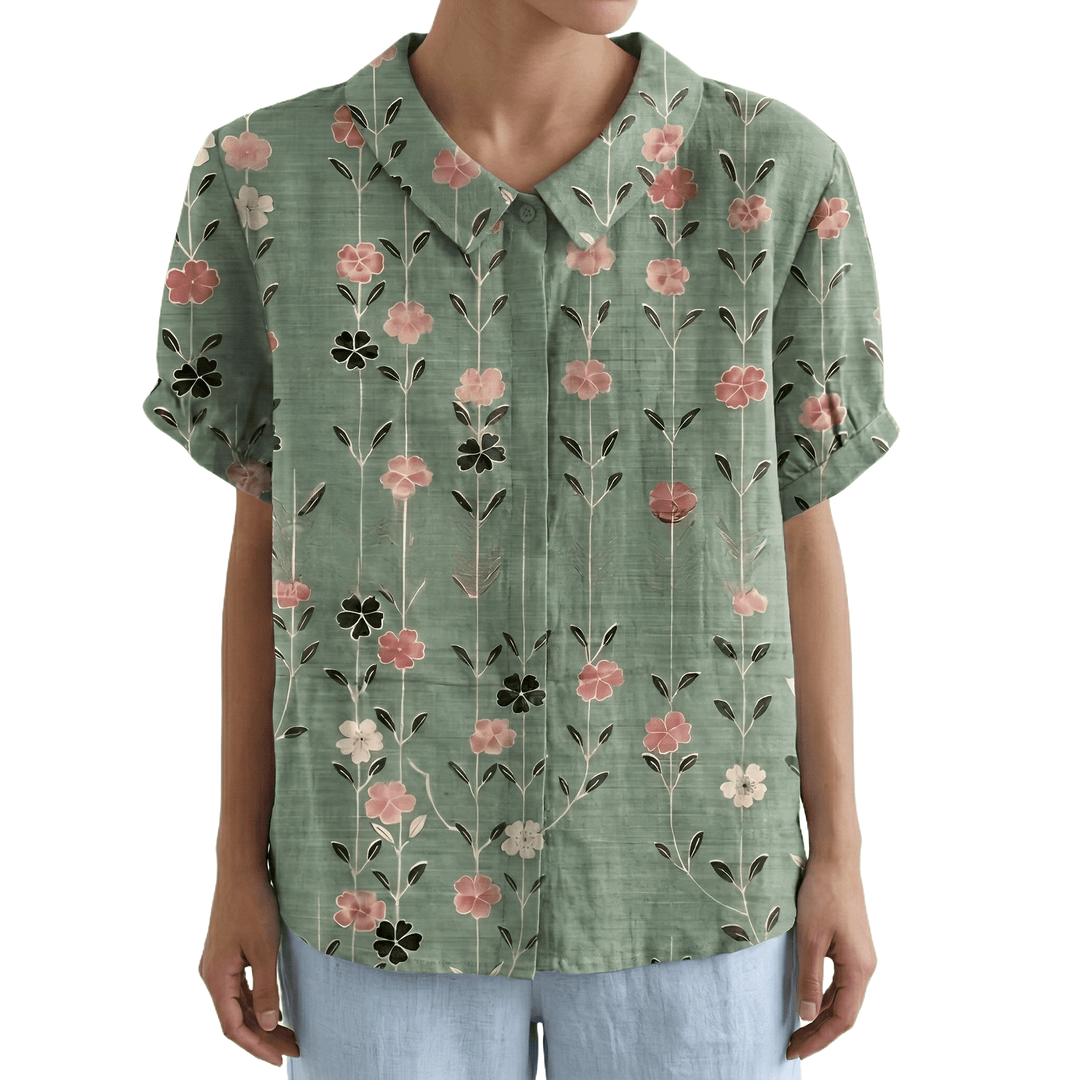 Ellie - Floral Blouse - Bellaro Fashion