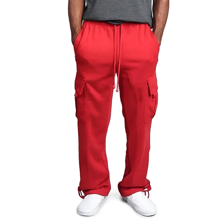 Federico - Fleece Cargo Sweatpants - Bellaro Fashion