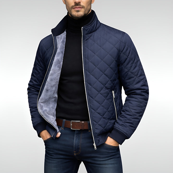 Riccardo - Men’s Elegant Padded Jacket - Bellaro Fashion