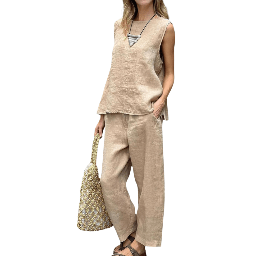 Suzette - Light Summer Two - Piece Set - Bellaro Fashion